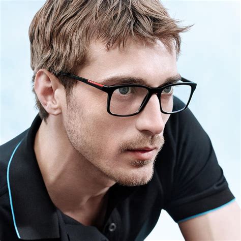 men's prada glasses|occhiali da vista prada uomo.